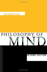 Philosophy of mind /