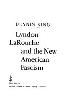 Lyndon LaRouche and the new American fascism /