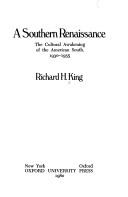 A Southern Renaissance : the cultural awakening of the American South, 1930-1955 /