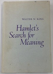 Hamlet's search for meaning /