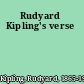 Rudyard Kipling's verse