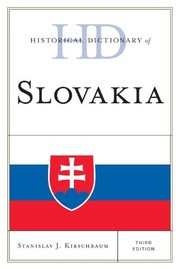 Historical dictionary of Slovakia /