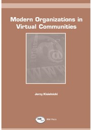 Modern organizations in virtual communities /