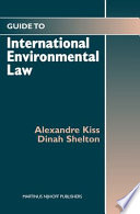 Guide to international environmental law