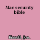Mac security bible