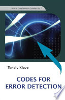 Codes for error detection