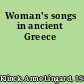 Woman's songs in ancient Greece