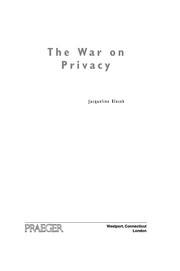 The war on privacy /