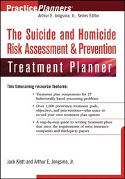 The suicide and homicide risk assessment & prevention treatment planner /