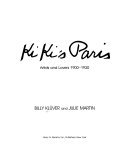 Kiki's Paris : artists and lovers 1900-1930 /