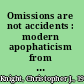 Omissions are not accidents : modern apophaticism from Henry James to Jacques Derrida /