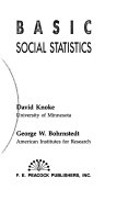 Basic social statistics /