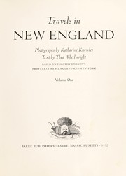 Travels in New England.