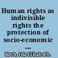 Human rights as indivisible rights the protection of socio-economic demands under the European Convention on Human Rights /