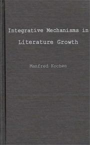 Integrative mechanisms in literature growth.