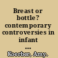 Breast or bottle? contemporary controversies in infant feeding policy and practice /