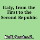 Italy, from the First to the Second Republic