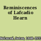 Reminiscences of Lafcadio Hearn