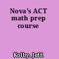 Nova's ACT math prep course