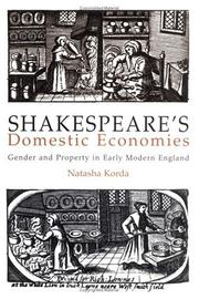 Shakespeare's domestic economies : gender and property in early modern England /