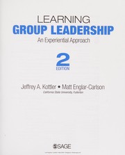 Learning group leadership : an experiential approach /
