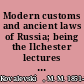 Modern customs and ancient laws of Russia; being the Ilchester lectures for 1889-90: