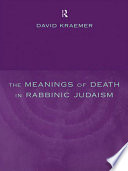 The meanings of death in Rabbinic Judaism