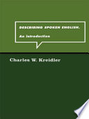 Describing spoken English an introduction /