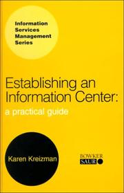 Establishing an information center : a practical guide /