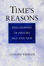 Time's reasons : philosophies of history old and new /