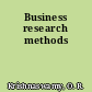 Business research methods