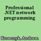 Professional .NET network programming