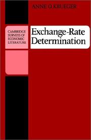 Exchange-rate determination /