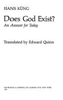 Does God exist? : an answer for today /