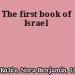 The first book of Israel