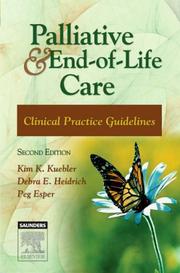 Palliative & end-of-life care : clinical practice guidelines /