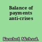 Balance of payments anti-crises