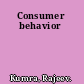 Consumer behavior