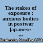 The stakes of exposure : anxious bodies in postwar Japanese art /