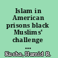 Islam in American prisons black Muslims' challenge to American penology /