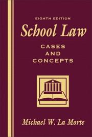 School law : cases and concepts /