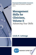 Management skills for clinicians.