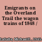 Emigrants on the Overland Trail the wagon trains of 1848 /