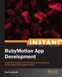 Instant RubyMotion app development