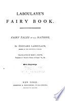 Laboulaye's fairy book : fairy tales of all nations /