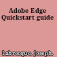 Adobe Edge Quickstart guide