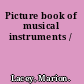 Picture book of musical instruments /