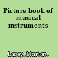 Picture book of musical instruments