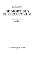 De mortibus persecutorum /