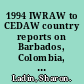 1994 IWRAW to CEDAW country reports on Barbados, Colombia, Ecuador, Guatemala, Guyana, Japan, Libya, Madagascar, New Zealand, Norway, Senegal, Zambia /